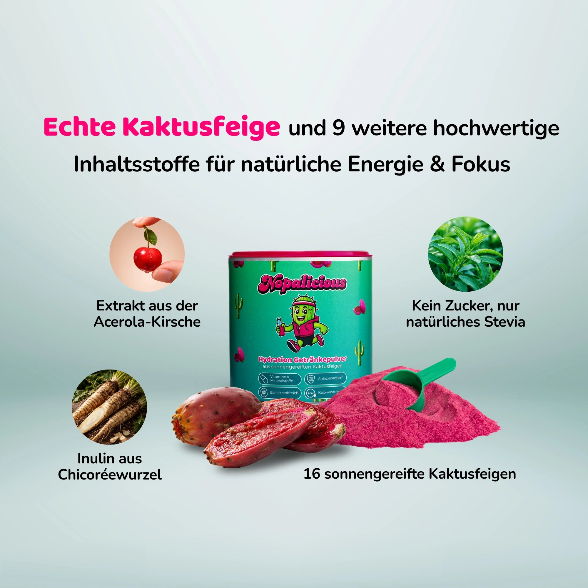 Nopalicious Erdbeere
