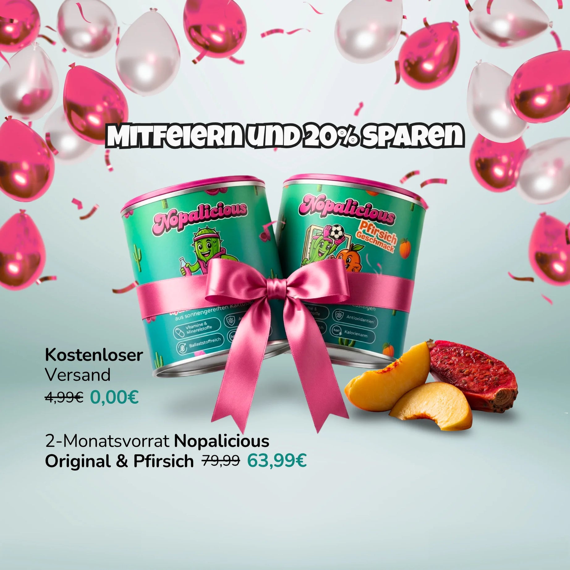 Nopali Birthday Bundle (Original & Pfirsich)