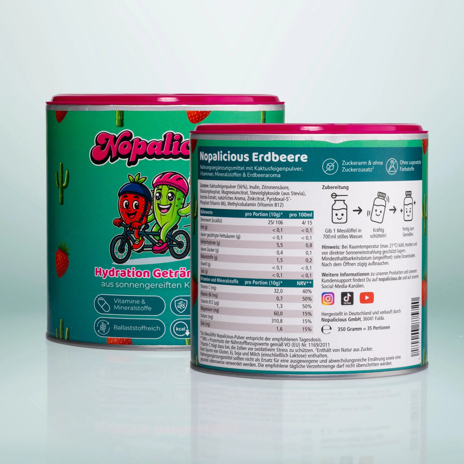 Nopalicious Erdbeere