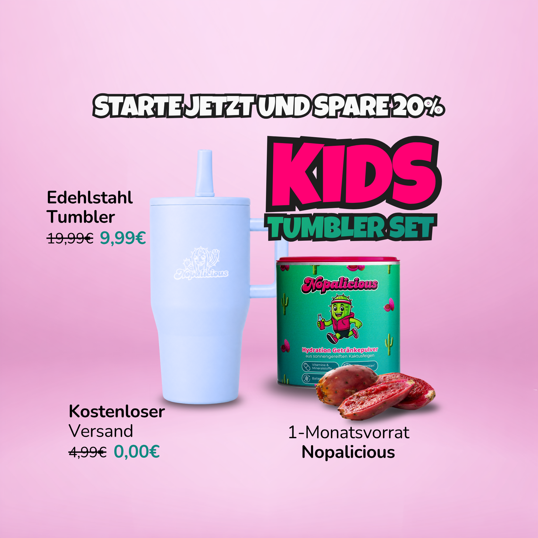 Kids Tumbler Set (550ml)