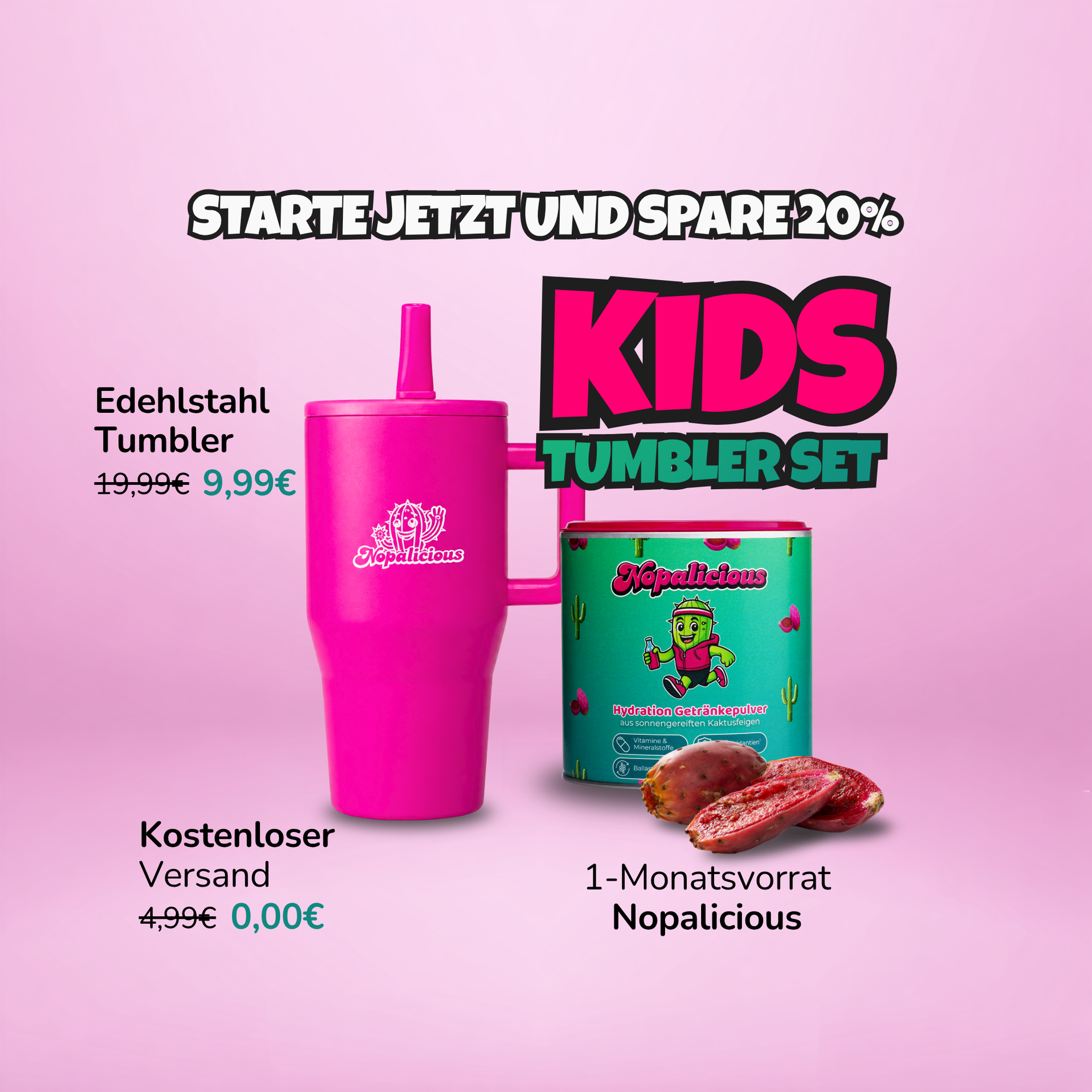 Kids Tumbler Set (550ml)