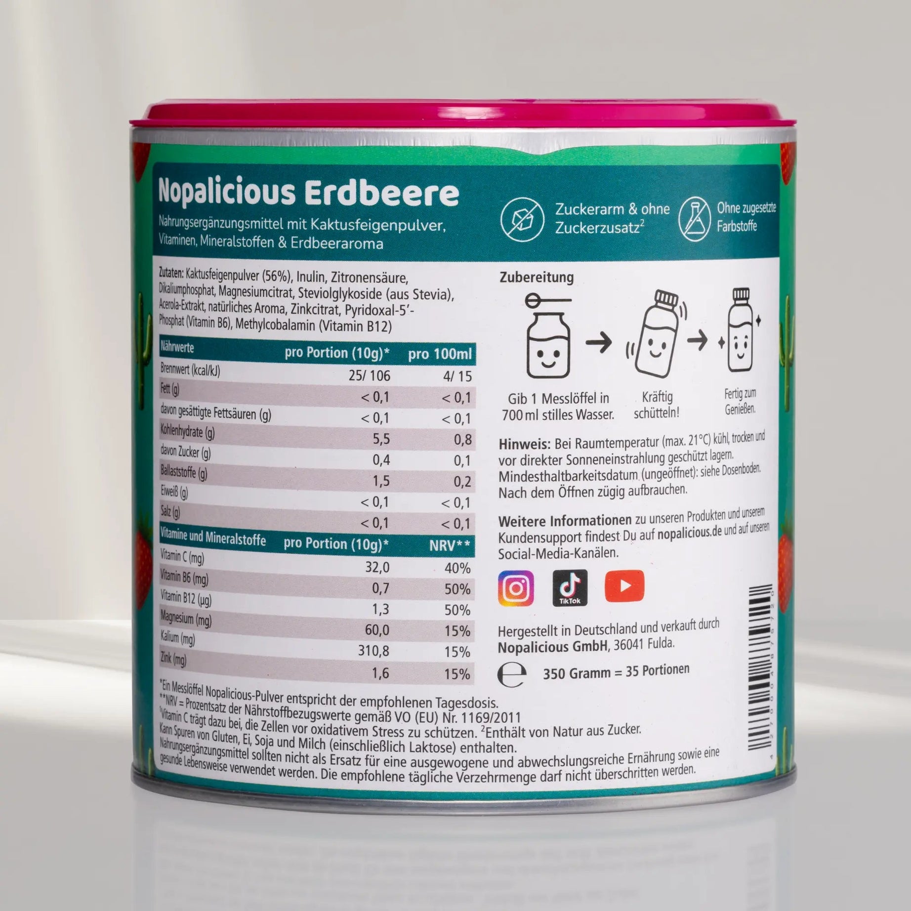 Nopalicious Erdbeere - Nopalicious