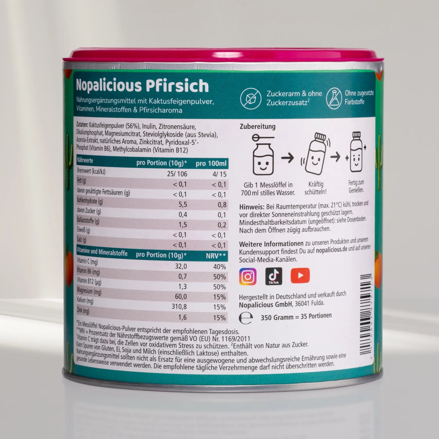 Nopalicious Pfirsich - Nopalicious